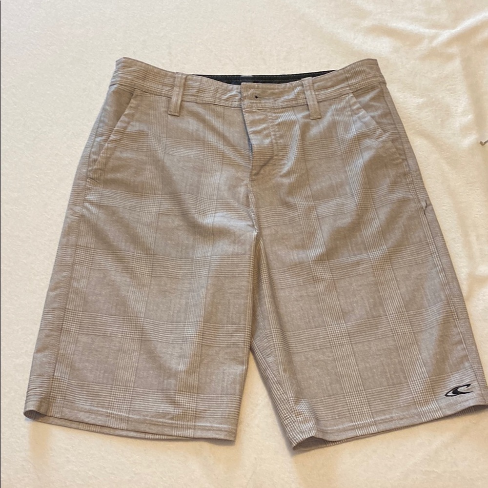 Men/boys O’Neil Gray and beige striped Shorts